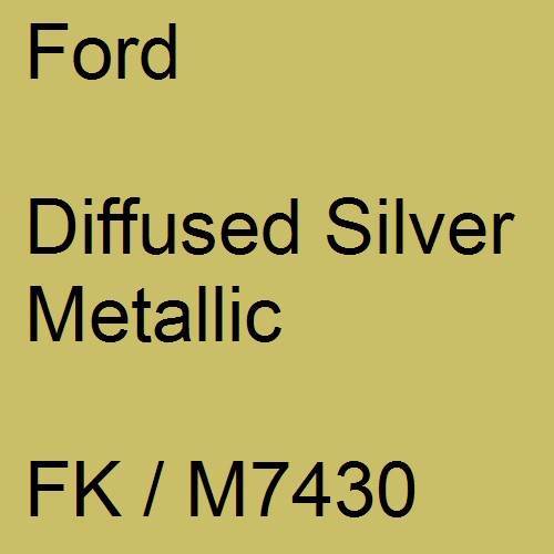 Ford, Diffused Silver Metallic, FK / M7430.